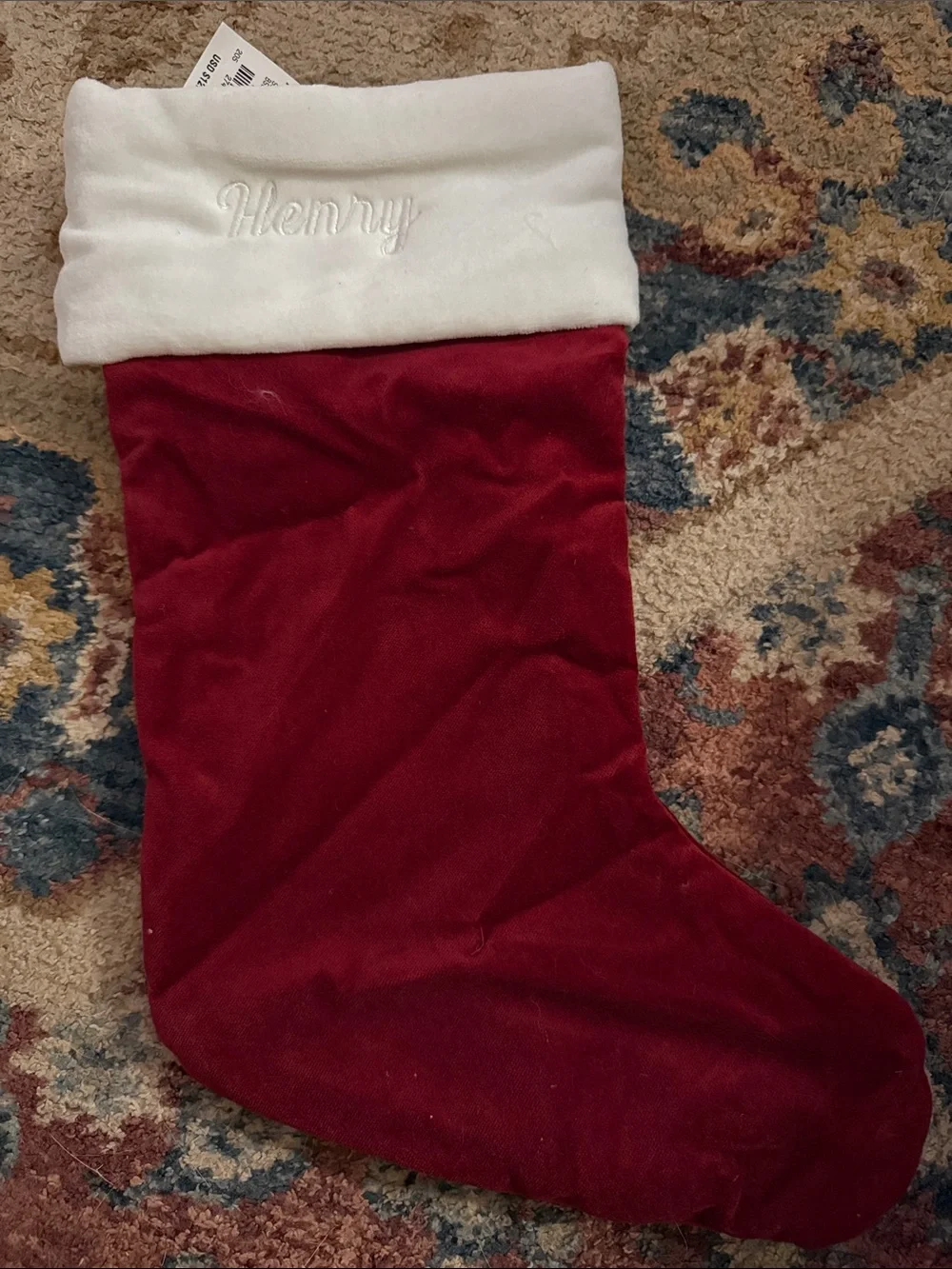 Pottery Barn Henry Stocking- Small
